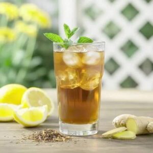 Cocktail au GINGEMBRE sans alcool sans sucre